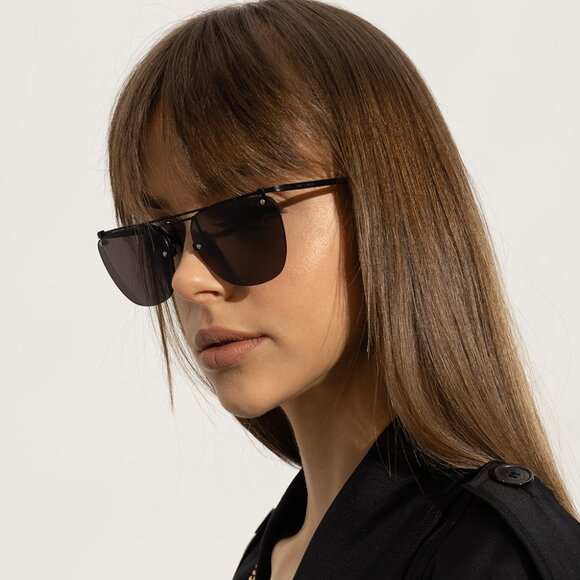 NEW SAINT LAURENT SL600 001 BLACK UNISEX SUNGLASSES SAINT LAURENT SL600 001 - Picture 7 of 14